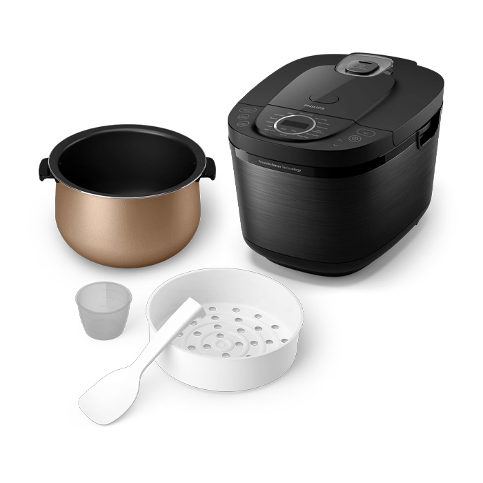 Philips Digital Rice Cooker 5000 Series 1,8 L - HD4812/31 | HD-4812/31